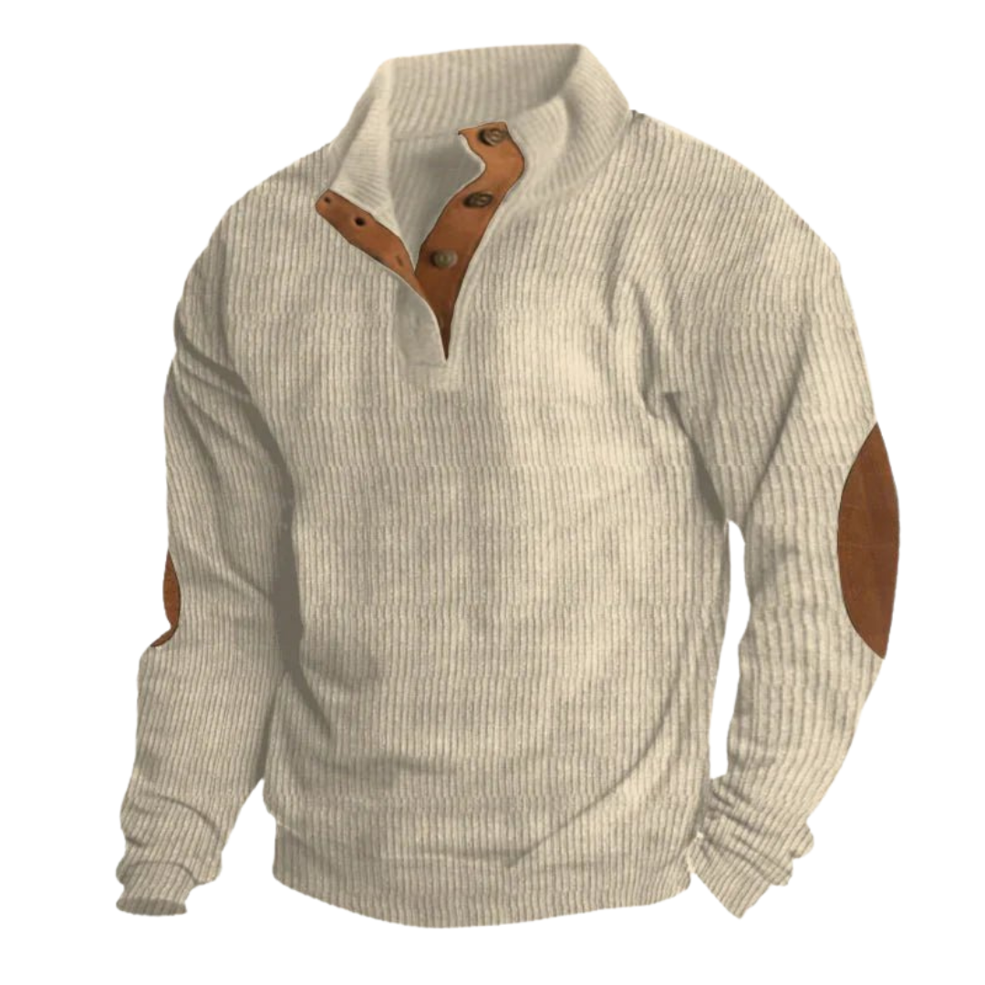 Ulrich | Signature hnappapulóver