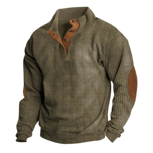Ulrich | Signature hnappapulóver