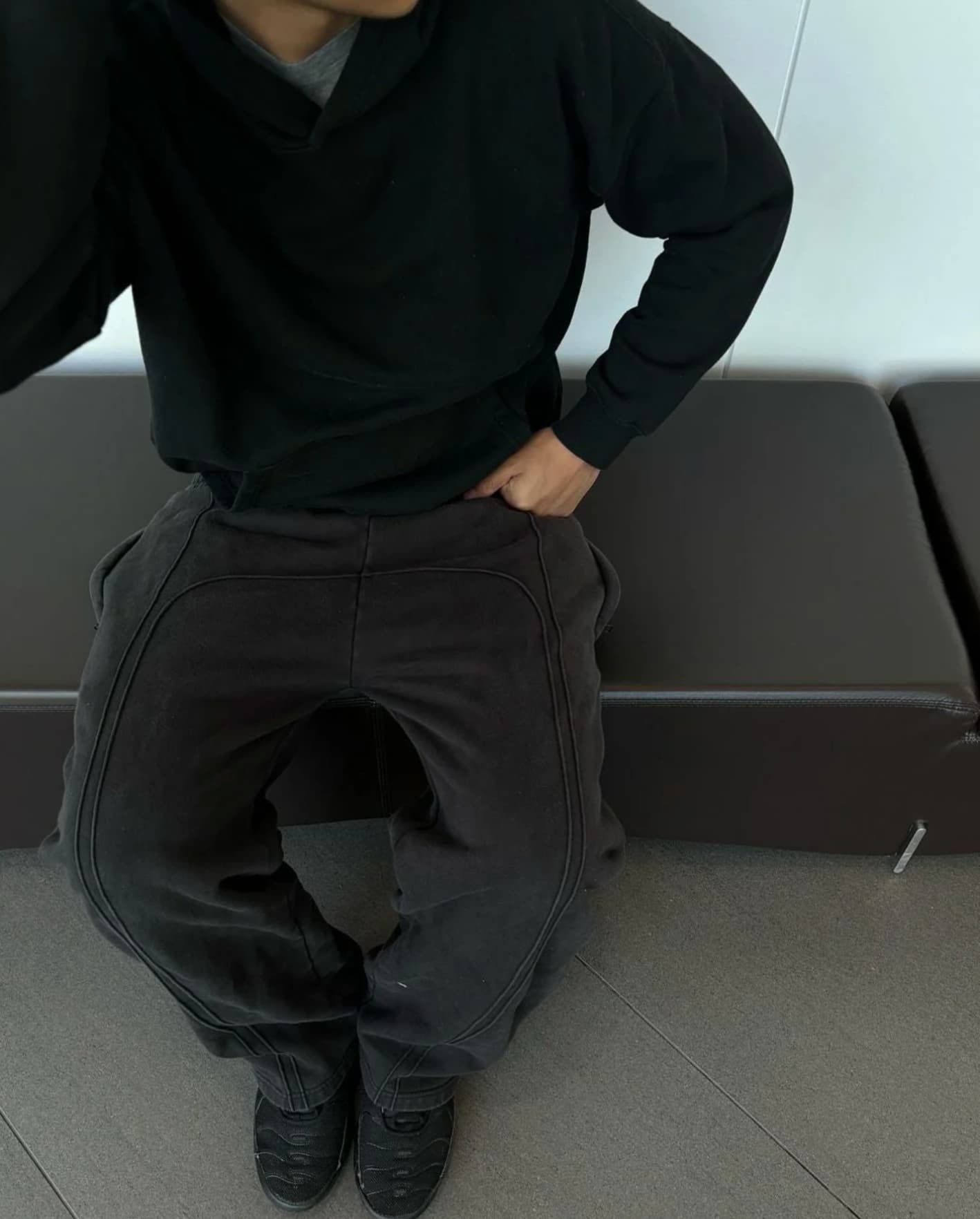 Nils | Retro spíslun á stórar hlýjar buxur