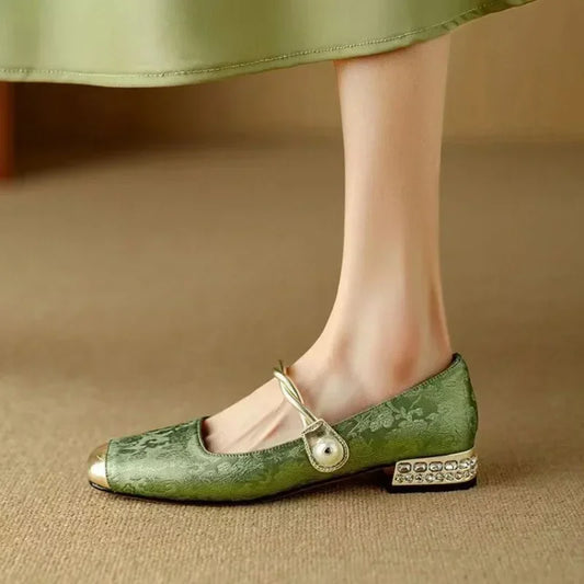 Mestelle leðurskór Mary Janes