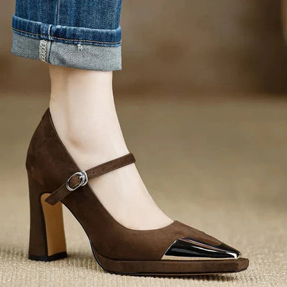 Íþróttaskór með hæl Elegant Mora