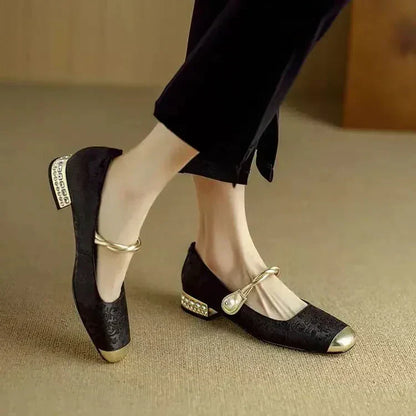 Mestelle leðurskór Mary Janes