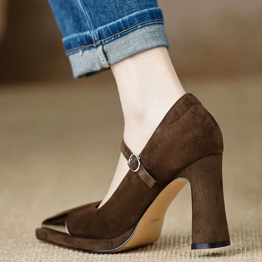Íþróttaskór með hæl Elegant Mora