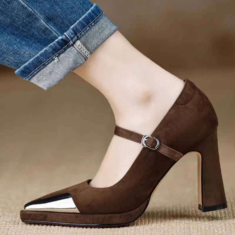 Íþróttaskór með hæl Elegant Mora